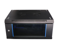 ExtraLink Wisząca 19" 4U 600x450mm (czarna) - 484910 - zdjęcie 4